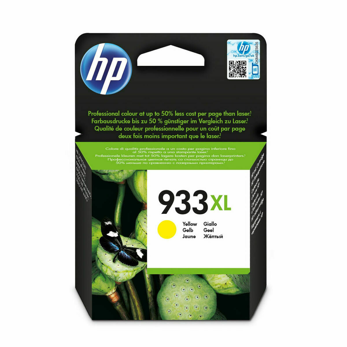 Cartucho de Tinta Original HP Amarillo